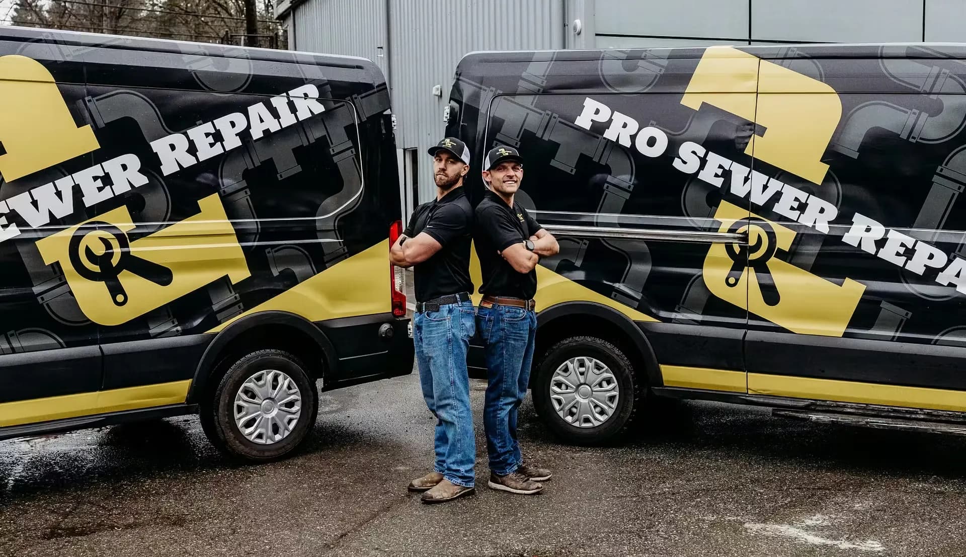 Pro Sewer Repair crew completing a sewer job in Seattle