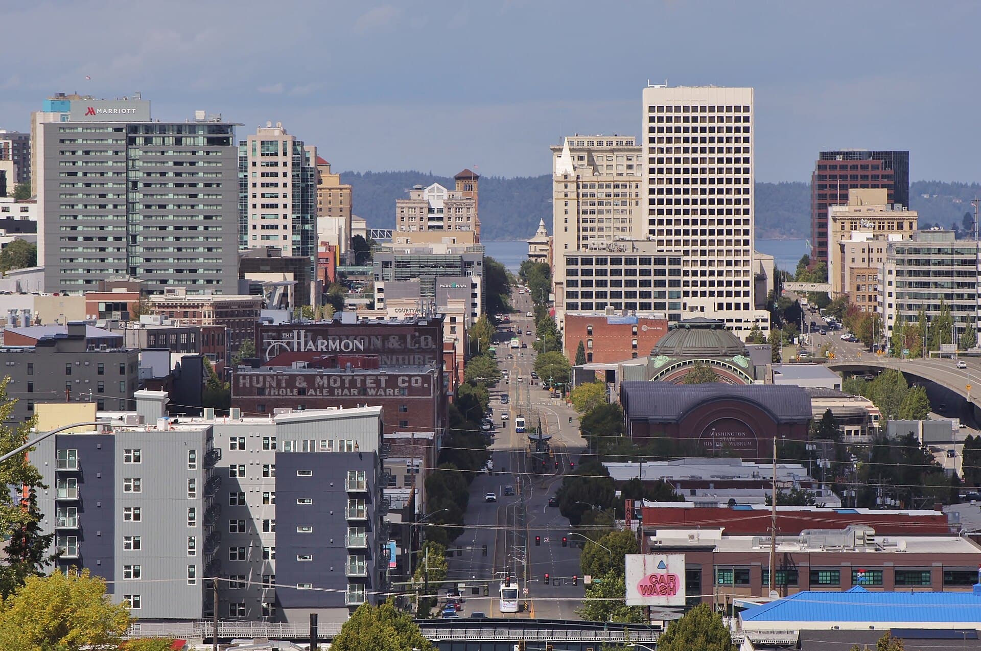Downtown Tacoma, Washington skyline