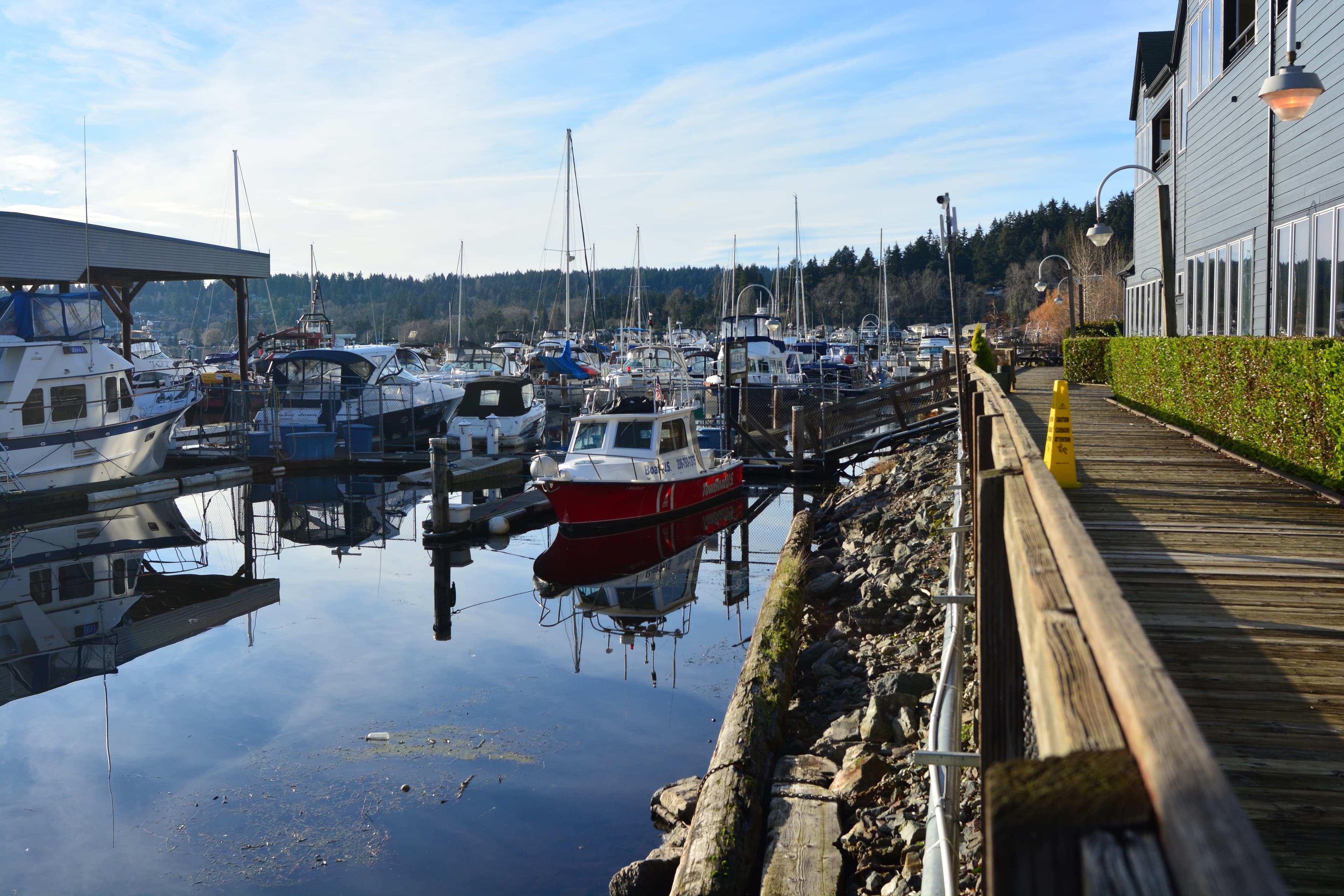 Kenmore, Washington waterfront marina